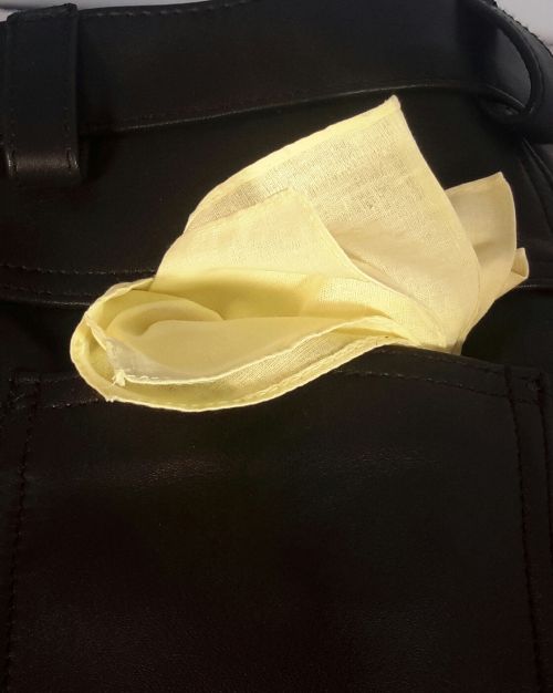 Pale Yellow Bandana